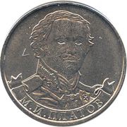 2 Roubles Matvei Platov, Russia, 2012 reverse image