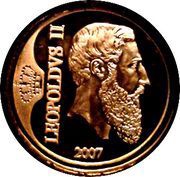 12½ Euros - Albert II King Leopold II - Dynasty Anniversary reverse image