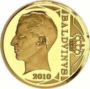 12½ Euros - Albert II King Baudouin I - Dynasty Anniversary reverse image