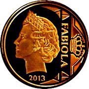 12½ Euros - Philippe Queen Fabiola obverse image