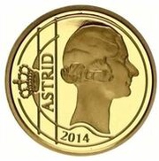 12½ Euros - Philippe Reine Astrid obverse image
