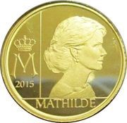 12½ Euros Reine Mathilde, Belgium, 2015 reverse image