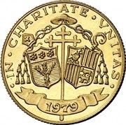 1 Sobirana - Joan Martí i Alanis Episcopal Co-Prince; Latin, Andorra, 1979 reverse image