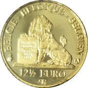 12½ Euros - Philippe Queen Elisabeth obverse image