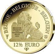 12½ Euros 30 ans de la chute du mur de Berlin obverse image