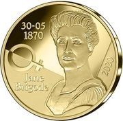12½ Euros Jane Brigode, Belgium, 2020 reverse image