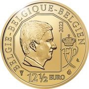 12½ Euros - Philippe Queen Mathilde obverse image