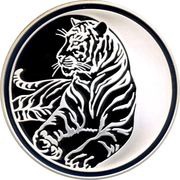 3 Roubles The Year of the Tiger, Russia, 2010 reverse image