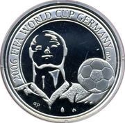 20 Euros - Albert II FIFA 2006, Belgium, 2005 reverse image