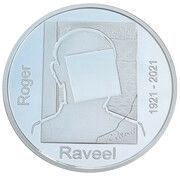 20 Euros - Philippe Roger Raveel, Belgium, 2021 reverse image