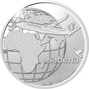 20 Euros SABENA, Belgium, 2023 reverse image