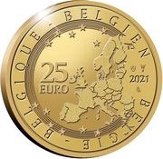 25 Euros Blake and Mortimer obverse image