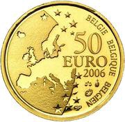 50 Euros - Albert II Justus Lipsius obverse image