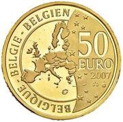 50 Euros - Albert II Treaty of Rome obverse image