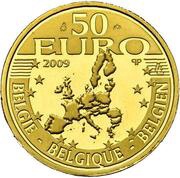 50 Euros - Albert II Erasmus obverse image