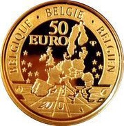 50 Euros - Albert II Central Africa Museum obverse image