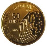 50 Euros 70 years of peace in Europe obverse image