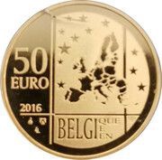 50 Euros - Philippe Albert Einstein obverse image