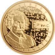 50 Euros - Philippe Albert Einstein reverse image