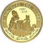 50 Euros Pieter Bruegel the Elder, Belgium, 2019 reverse image
