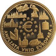 100 Euros - Albert II Expansion of the European Union, Belgium, 2004 reverse image