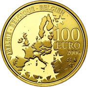 100 Euros - Albert II Saxe-Coburg-Gotha obverse image