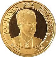 100 Euros King Baudouin obverse image