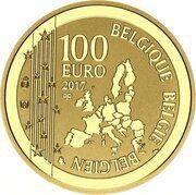 100 Euros Magritte obverse image