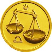 25 Roubles Libra, Russia, 2002 reverse image