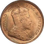 1 Cent - Edward VII obverse image