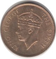 5 Cents - George VI Without "King and Emperor" obverse image
