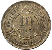 10 Cents - Victoria reverse image
