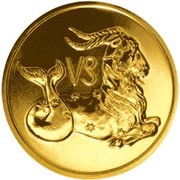 50 Roubles Capricorn, Russia, 2003 reverse image