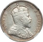 25 Cents - Edward VII obverse image