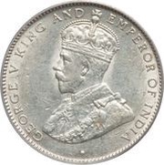 25 Cents - George V obverse image