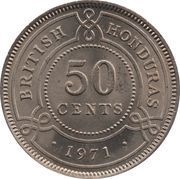 50 Cents - Elizabeth II reverse image