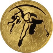 200 Roubles Short Track, Russia, 2010 reverse image