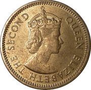 5 Cents - Elizabeth II Nickel Brass obverse image