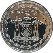 5 Cents Fork-Tailed Flycatcher; Aluminium obverse image