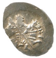 Kopeck - Boris Godunov Pskov; ПС obverse image