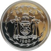 25 Cents Blue-Crowned Motmot; Copper-Nickel obverse image