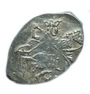 Kopeck - Mikhail I Yaroslavl mint, o/M obverse image