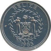 1 Dollar Scarlet Macaw; Copper-Nickel obverse image