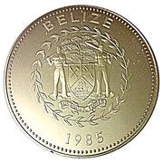 1 Dollar Scarlet Macaw; Silver obverse image