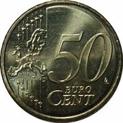 50 Euro Cents reverse image