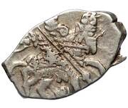 Kopeck - Peter I / Ivan V with the name of Ivan obverse image