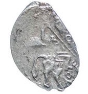 Kopeck - Peter I / Ivan V with the name of Peter obverse image