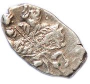 Kopeck - Pyotr I obverse image