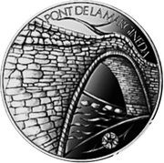 1.25 Euro Pont de la Margineda reverse image