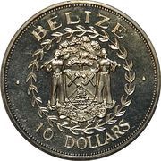 10 Dollars Independence; copper-nickel obverse image